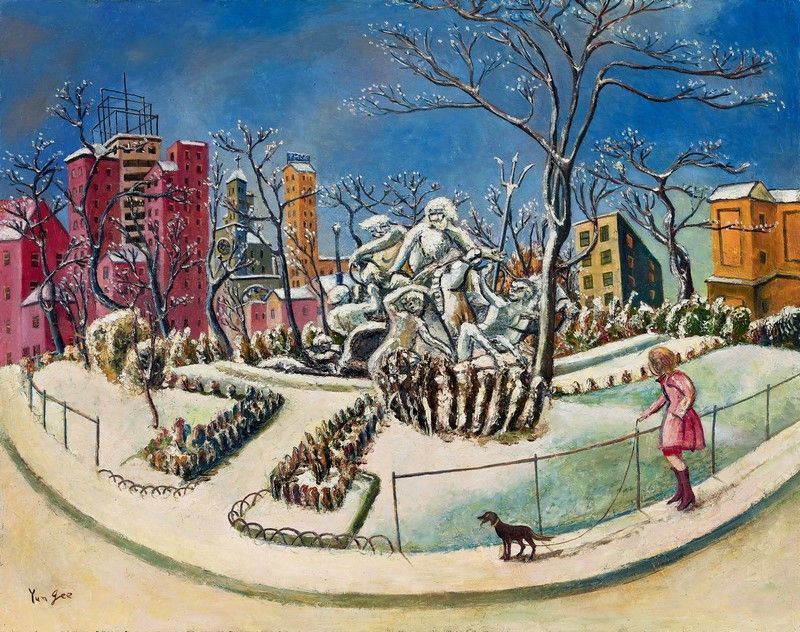 The Frozen Fountain