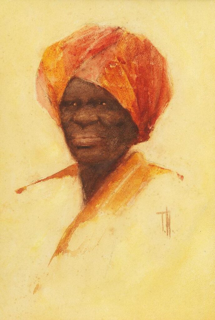 Head of a North African Man