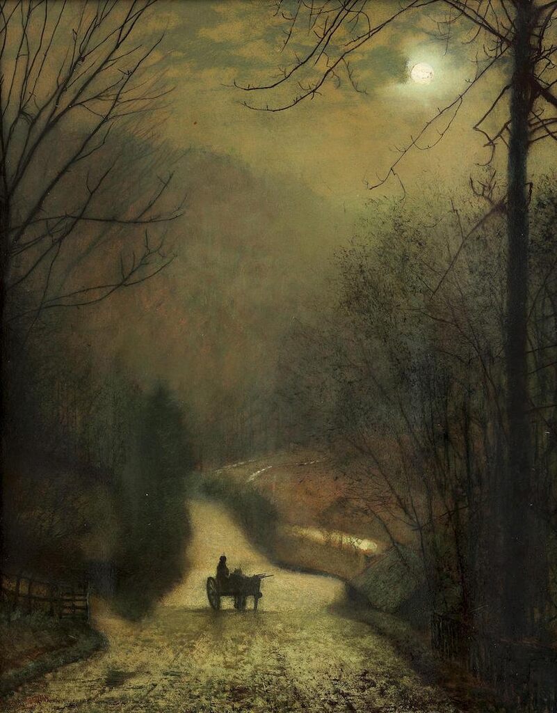 Forge Valley by Moonlight