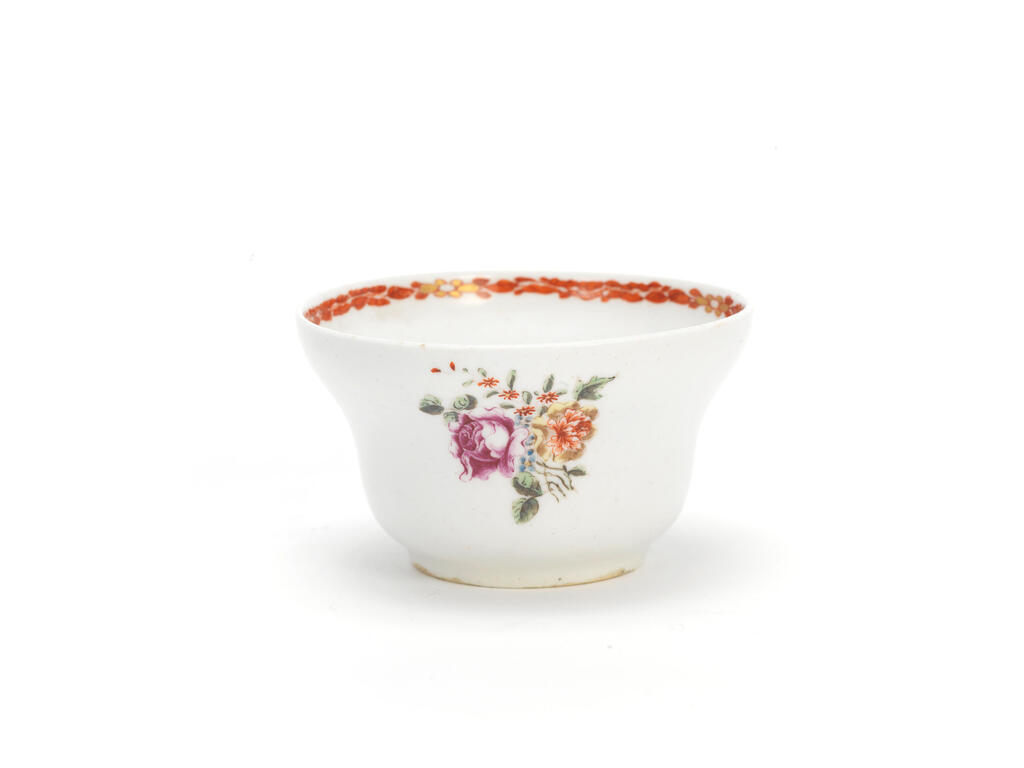A rare Bow bowl, circa 1756