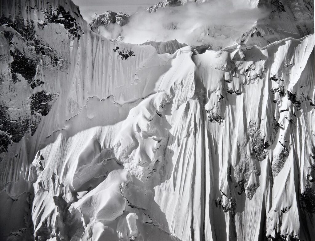 North Face of Mount Huntington, Alaska