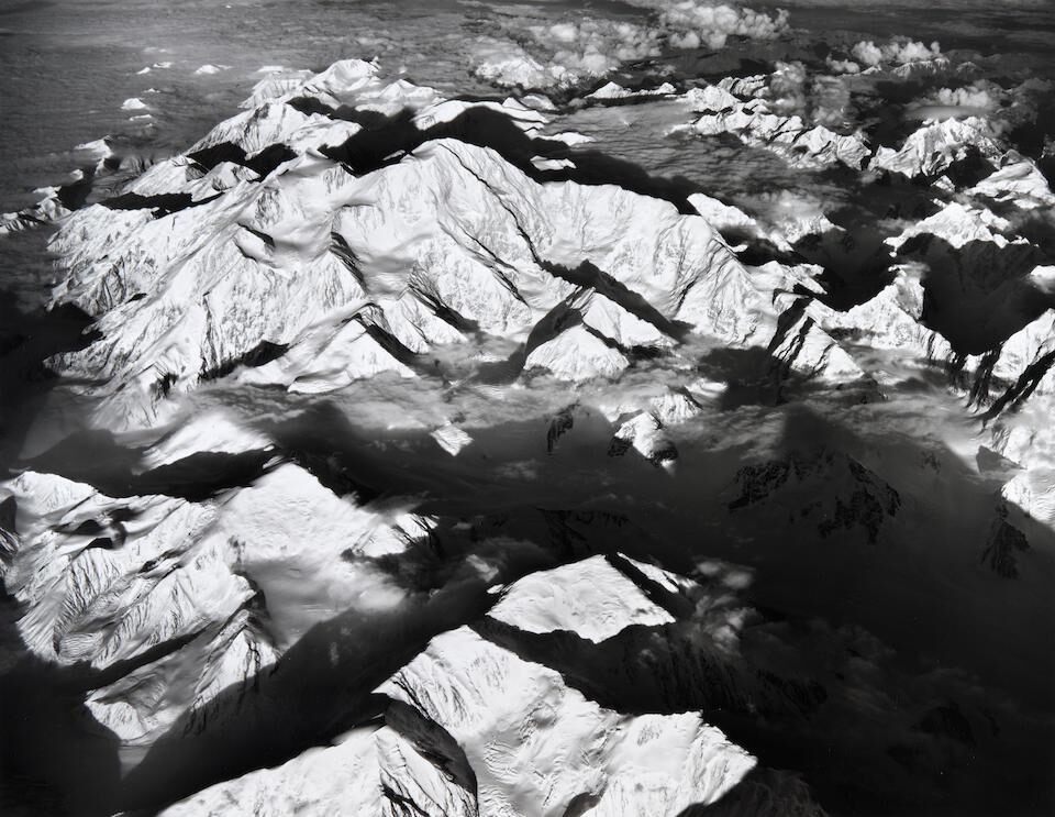 Sunset at 41,000 Feet, Mount McKinley, Alaska