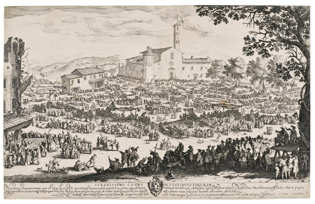 La Foire de l'Impruneta (Deuxième Planche)