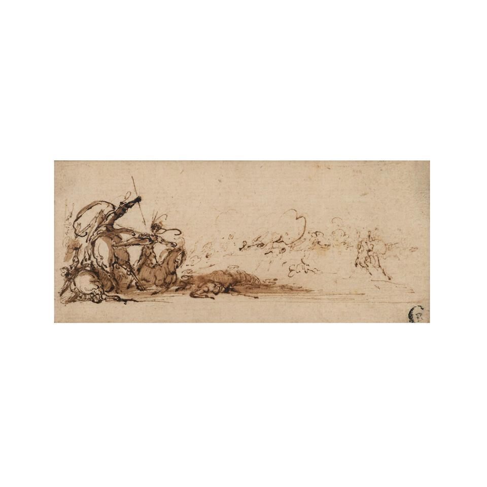 Scène de bataille