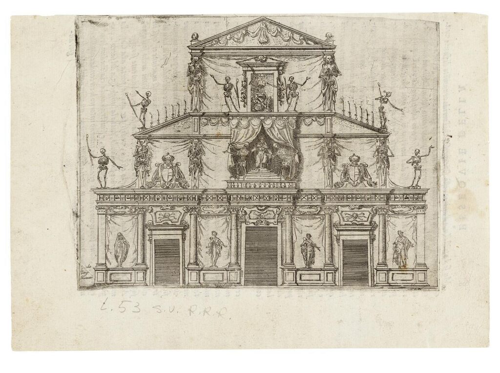 La Façade de l'Eglise Saint Laurent à Florence (The Facade of San Lorenzo in Florence)