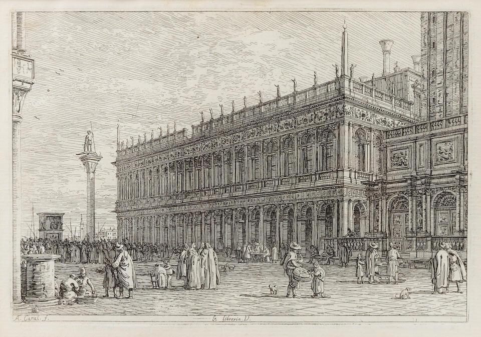 La Libreria. V. (Bromberg 18; De Vesme 15)