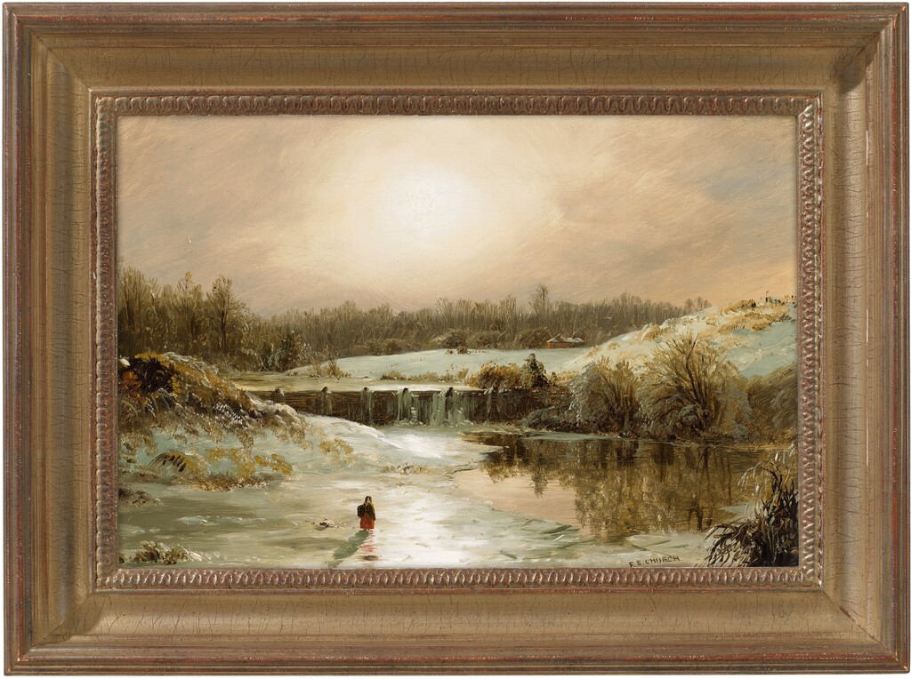 Winter Scene in Hartford