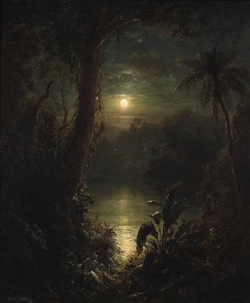 Twilight in the tropics (A tropical moonlight)