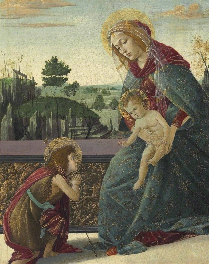 'The Rockefeller Madonna': Madonna and Child with Young Saint John the Baptist