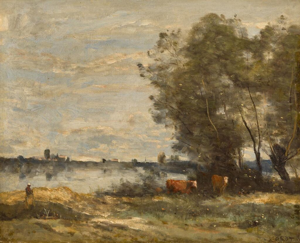 Bord de Rivière, effet du matin