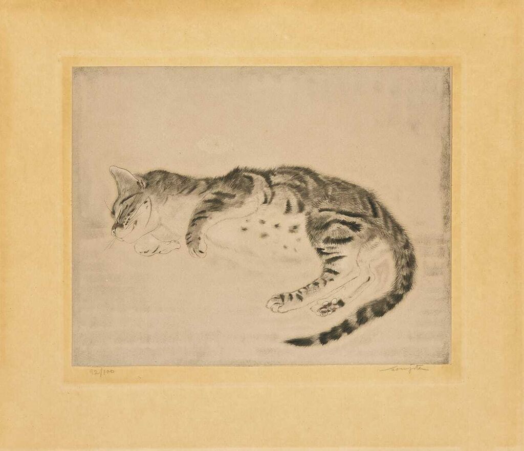 Sleeping cat