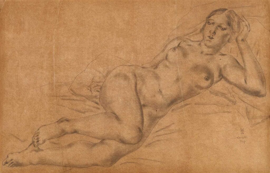 Reclining nude