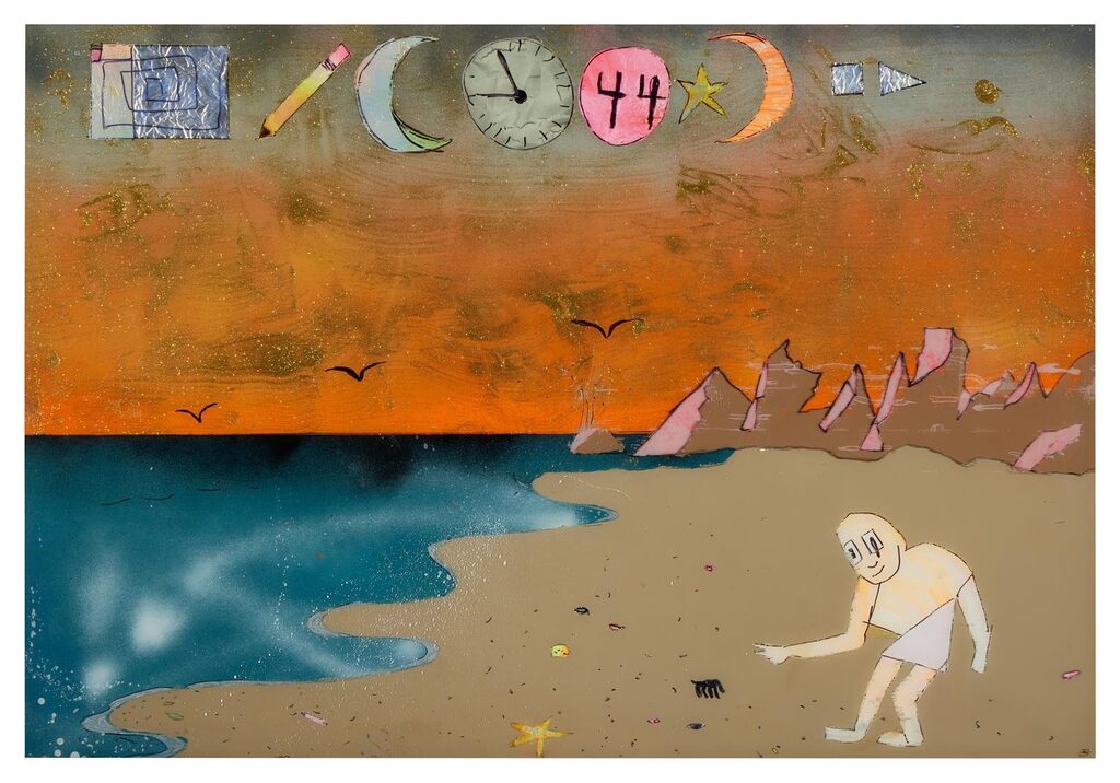 Mystical Beach Scene