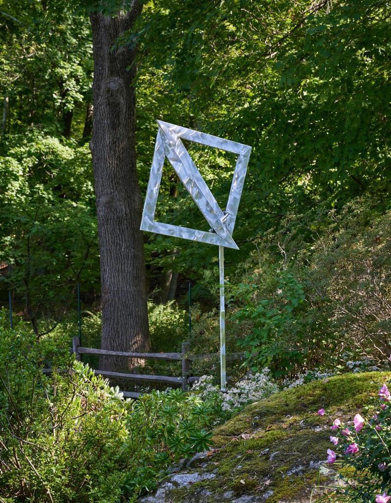 Two Open Triangles Leaning Gyratory II