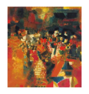 Syed Haider Raza, Village en Fête