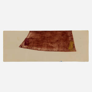 Red earth composition with ruby and cadmium lemon