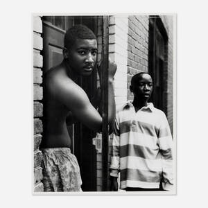 Two boys on Carrollsburg Place