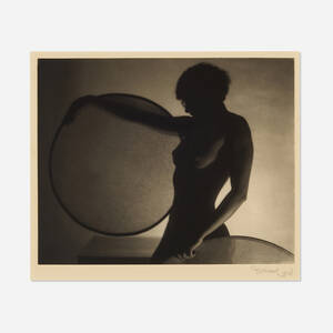 Composition (Nude with Circles)