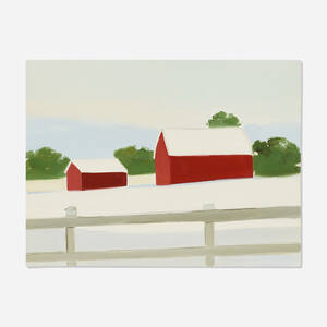 Icy Christmas Farm