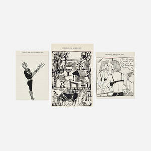 Untitled (four works)