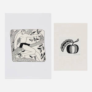 Untitled (two works)