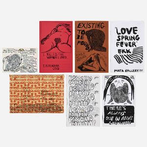 Artist's books and zines