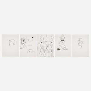 Untitled (five works)