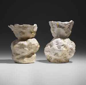 Two Vases, Fist and Palm