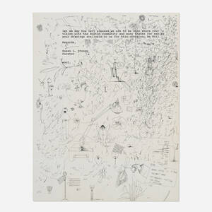 Untitled (sheet doodles)