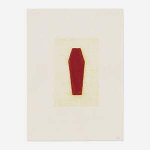 No Title (Red Coffin)