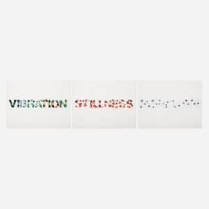 Vibration; Everywhere; Stillness (three works)