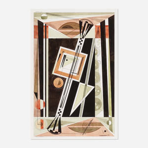 Composition (Black and Red Fugue)