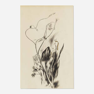 Still Life with Columbine and Yellow Flower