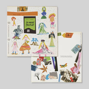 So Many People drawing books, model 2061A