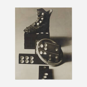 Composition with Shoe, Domino, and Bracelet