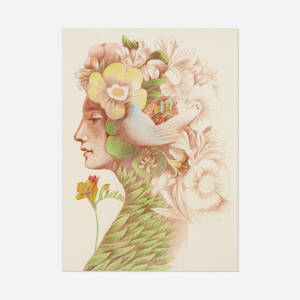 original art for I Love New York: Spring Flower Festival poster
