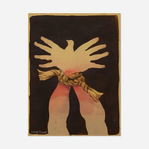 Images of Labor, original art for Smithsonian Institution poster