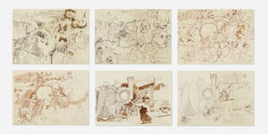 original art for Isaac Asimov's Annotated Don Juan (six works)