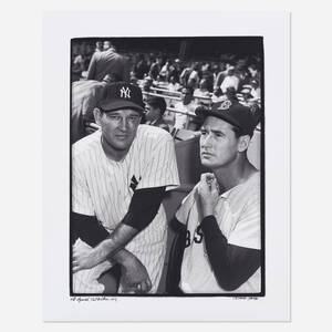 Allie Reynolds and Ted Williams