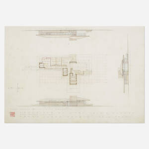 Elevation for the John D. Haynes House, Fort Wayne, Indiana