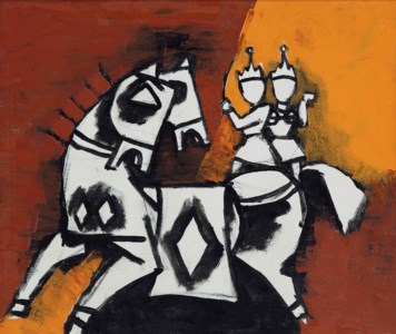 Untitled (Couple on a Horse)