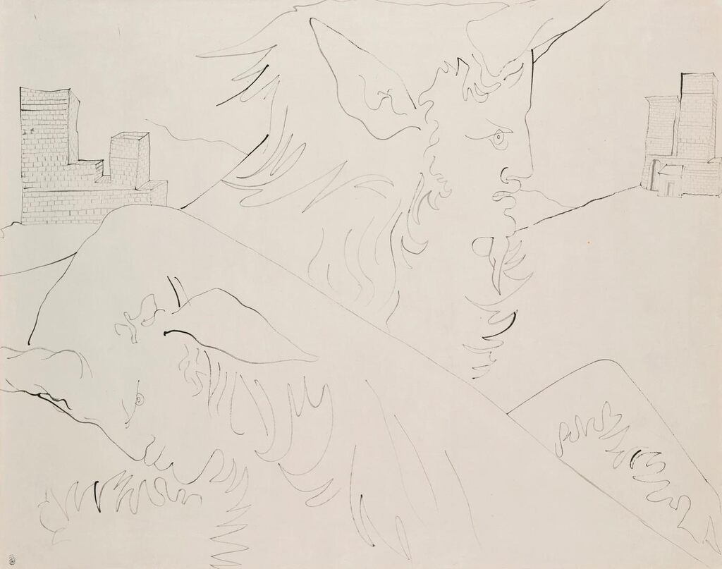 Deux têtes de Licorne