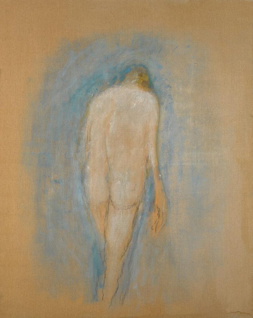 Nudo che si allontana
