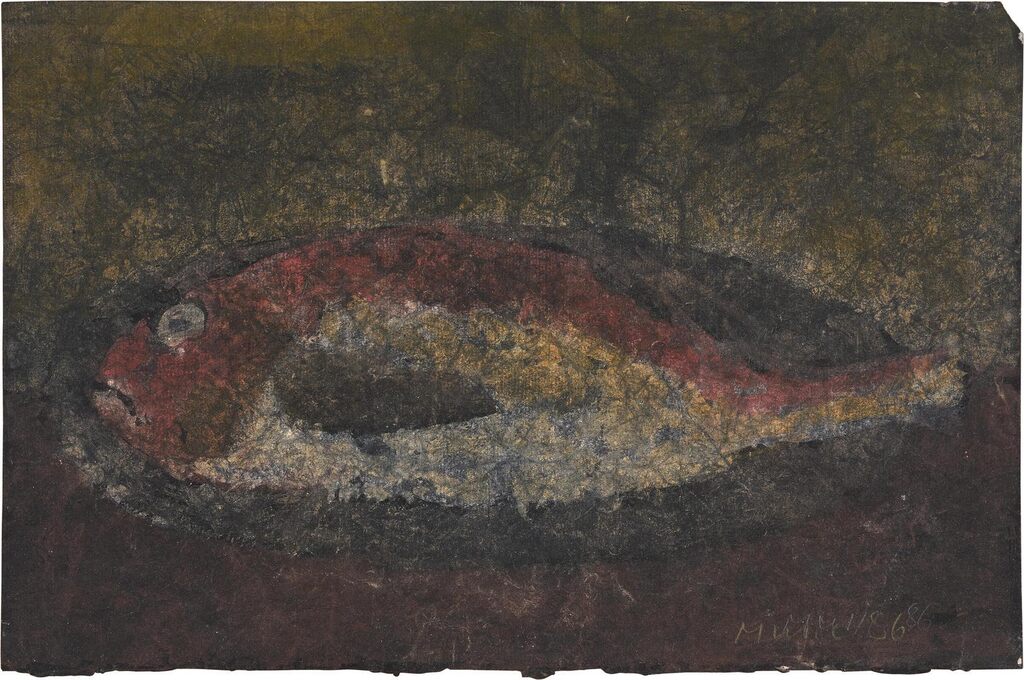 Nature morte au poisson
