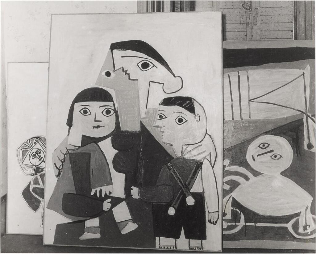 Selected Images of Pablo Picasso's Studio, Vallauris