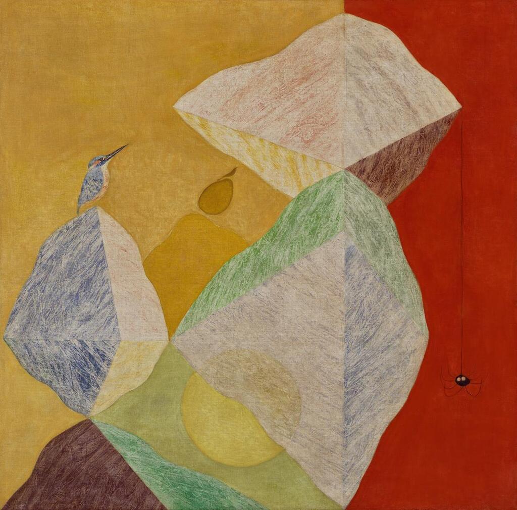 Untitled (Bird, Tree and Mountain Series)