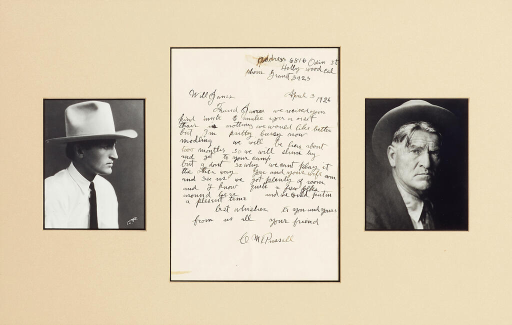 Letter to Will James
