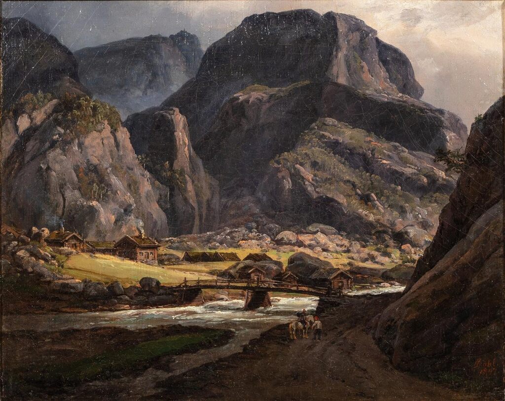 View of Nærøy Valley