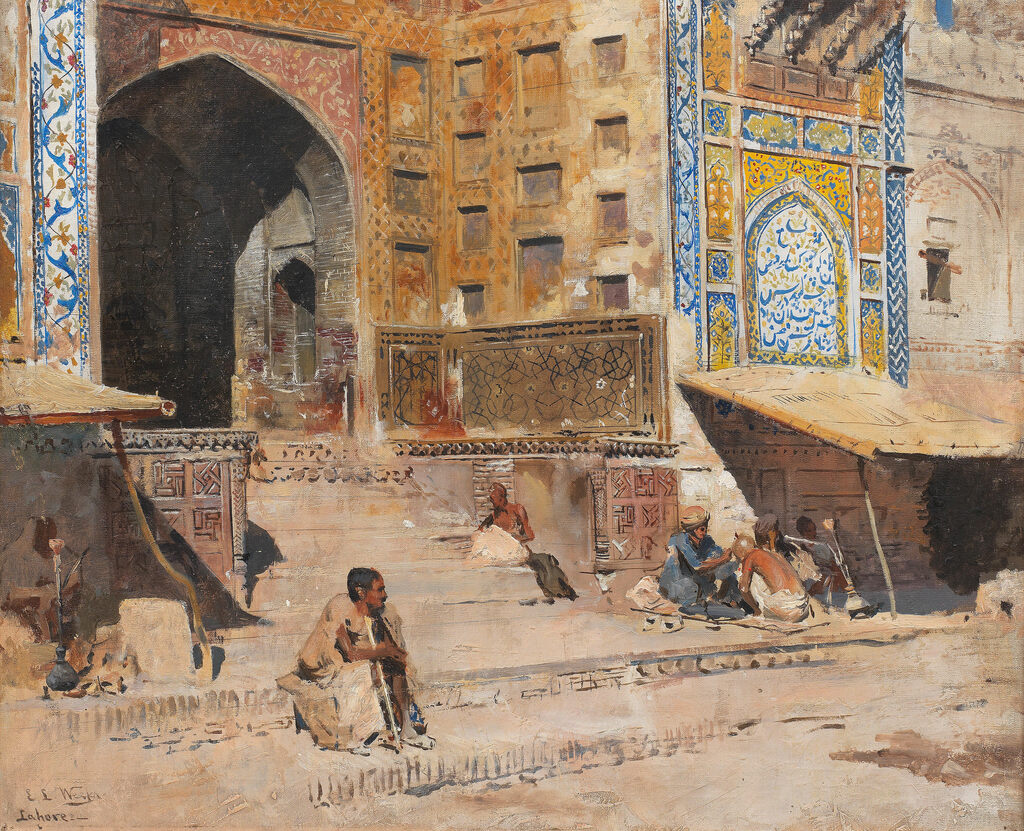 The Steps of the Wazir Khan Mosque, Lahore