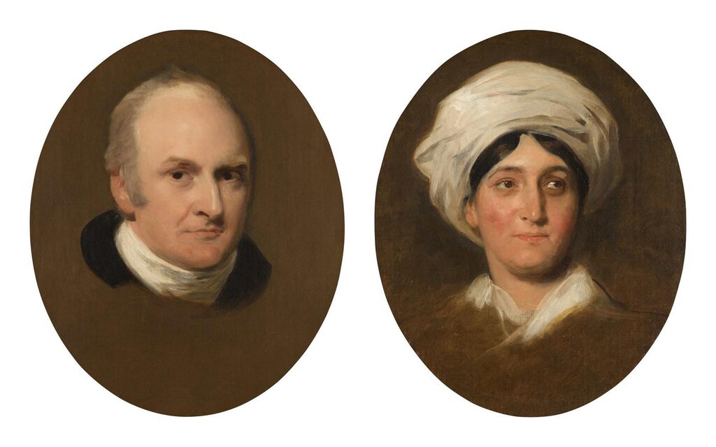 Portraits of Philip Wynell-Mayow (1771–1844) and his wife, Elizabeth Wynell-Mayow (1779–1844)